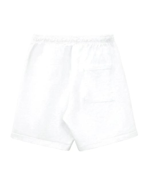 Sporty & Rich White Shorts mit Logo