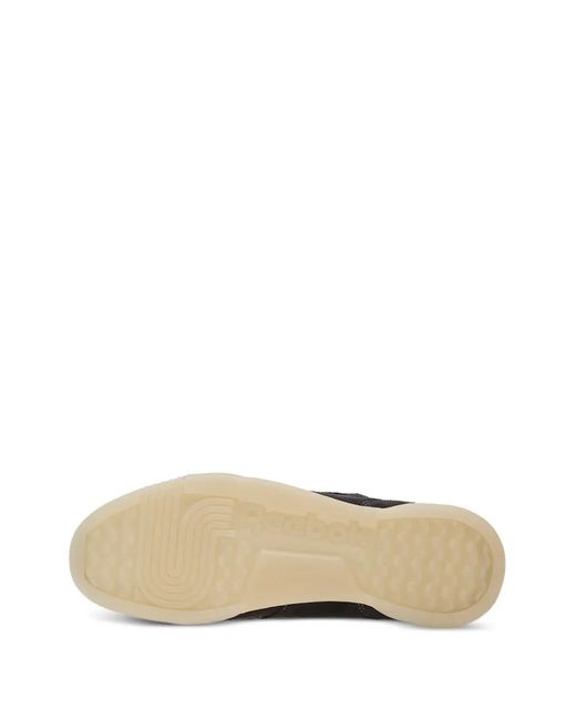 Reebok Black Suede Sneakers