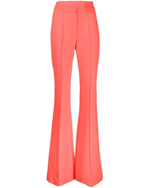 Alex Perry High-Waisted Flared Trousers