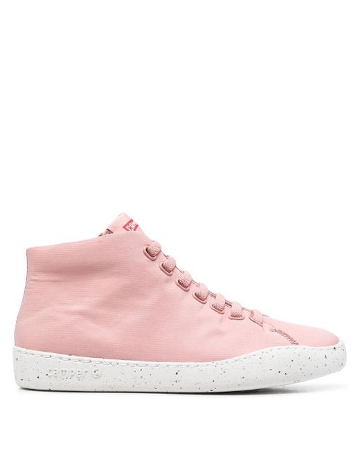 Camper Hightop Sneakers in Pink Lyst