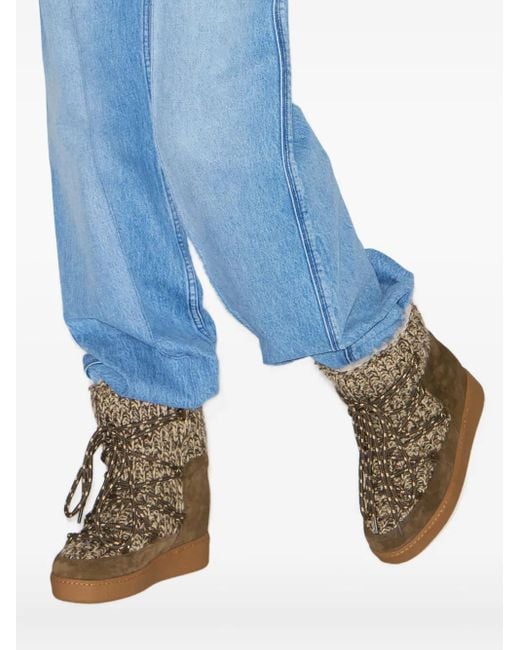 Bottines Nowla Isabel Marant en coloris Brown
