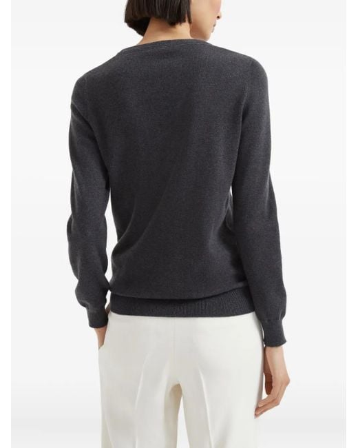 Brunello Cucinelli カシミア ニットトップ Gray