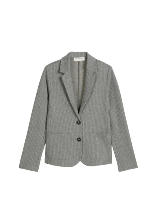 Marc O' Polo Gray Pinstripe Blazer