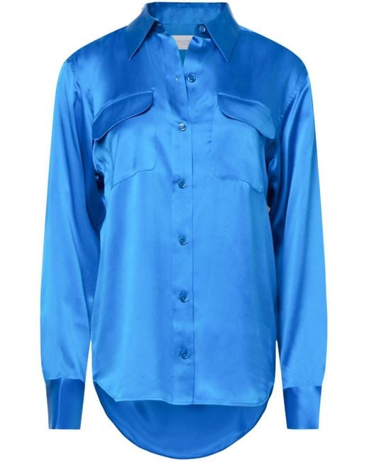 Camisa Signature Equipment de color Blue