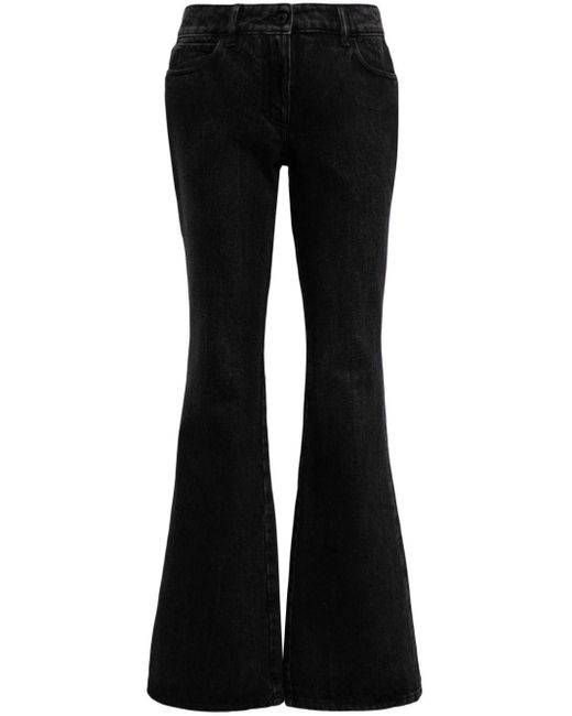 Off-White c/o Virgil Abloh Black Ausgestellte 5PKT Jeans