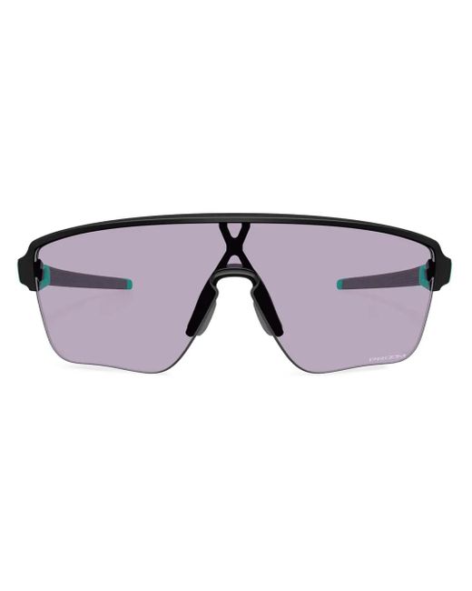 Oakley Blue Corridor Sq Shield-Frame Sunglasses for men