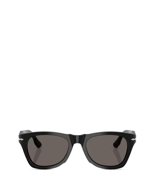 Persol Gray Square-Frame Sunglasses