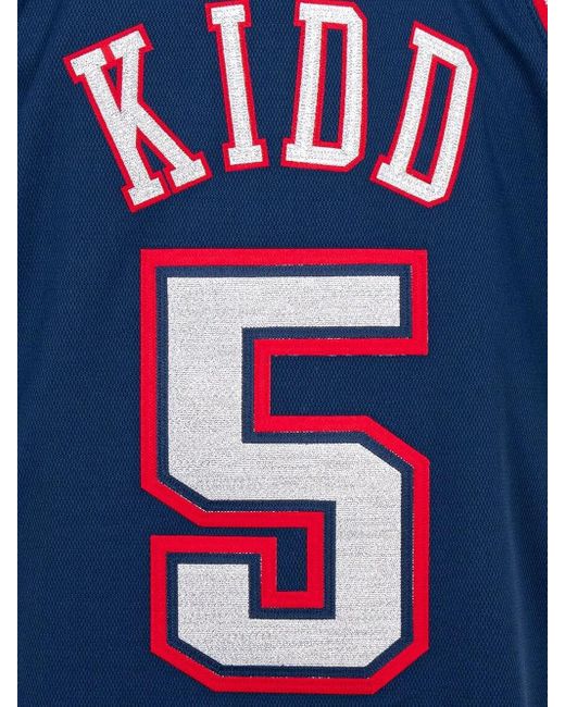 Mitchell & Ness Blue Nj Nets Authentic Jersey for men