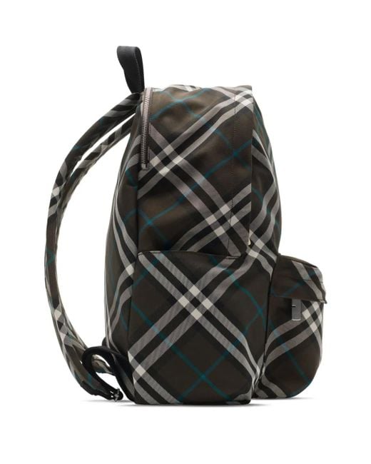 メンズ Burberry ヴィンテージチェック バックパック Black