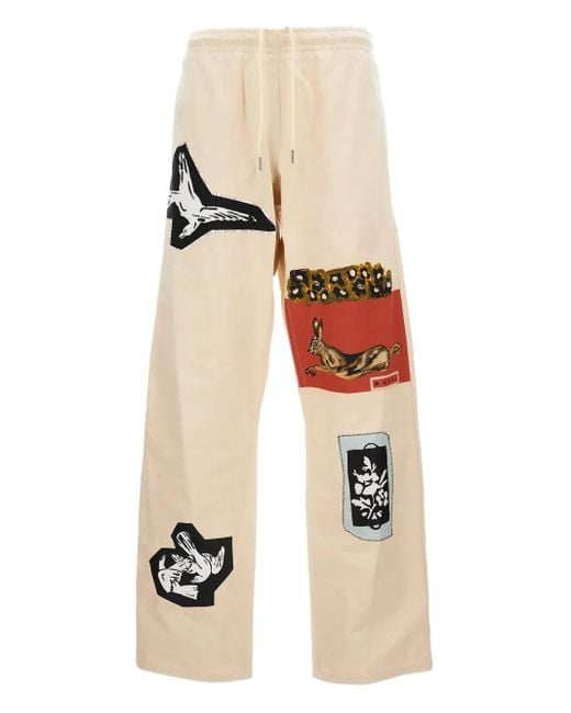 Pantalon De Jogging À Imprimé Graphique Marni pour homme en coloris White
