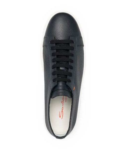 Santoni Blue Sneakers for men