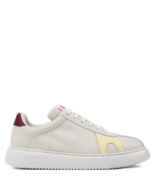 Camper White Runner K21 Twins Leather Sneakers