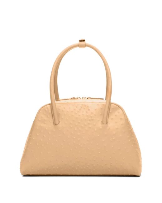 Loulou de Saison Natural Atha Zip Shoulder Bag