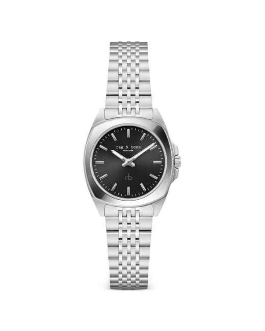 Rag & Bone White Bleeker 30Mm Watch