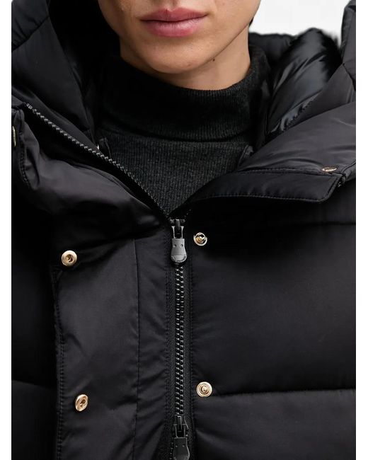 Save The Duck Black Maris Hooded Puffer Jacket