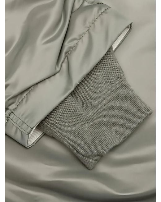 Sacai Gray Pocketed Bomber Jacket for men