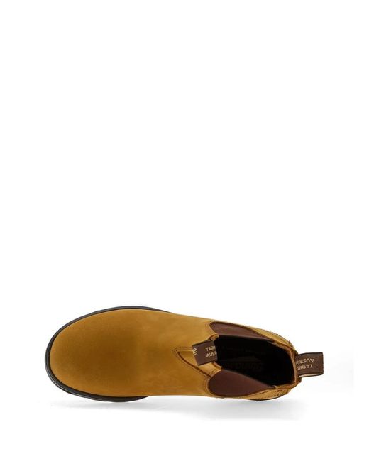 Blundstone Brown Leather Chelsea Boots