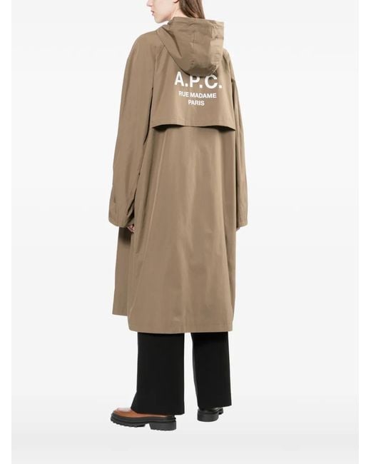 Parka Kim A.P.C. de color Natural