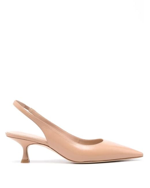 Stuart Weitzman Pink 50Mm Naomi Pumps