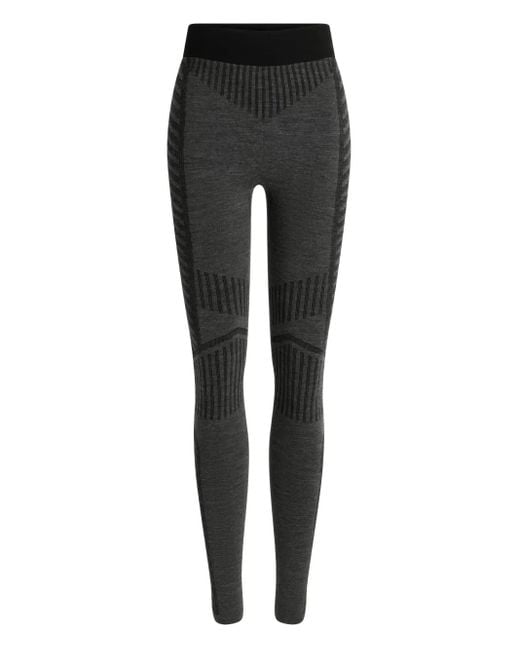 Fusalp Black Legging Seamela À Design Bicolore