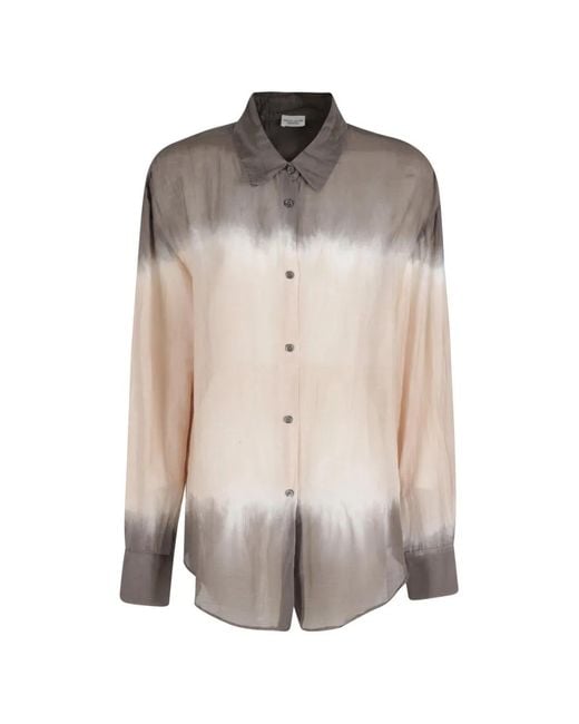 Roberto Collina Blouse in het Natural