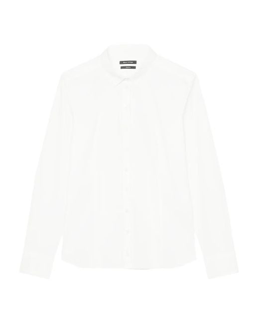 Marc O' Polo White Button-Up Shirt