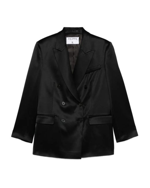 Blazer Doppiopetto di Filippa K in Black