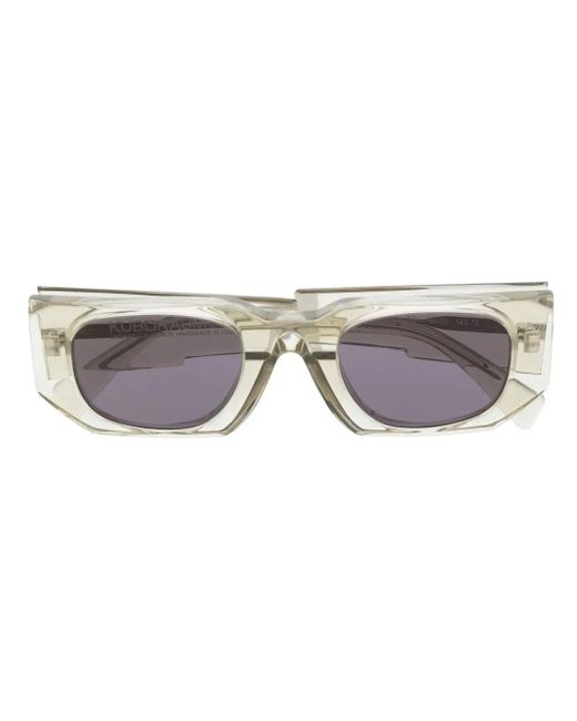 Kuboraum Gray U8 Rectangle-Frame Tinted Sunglasses