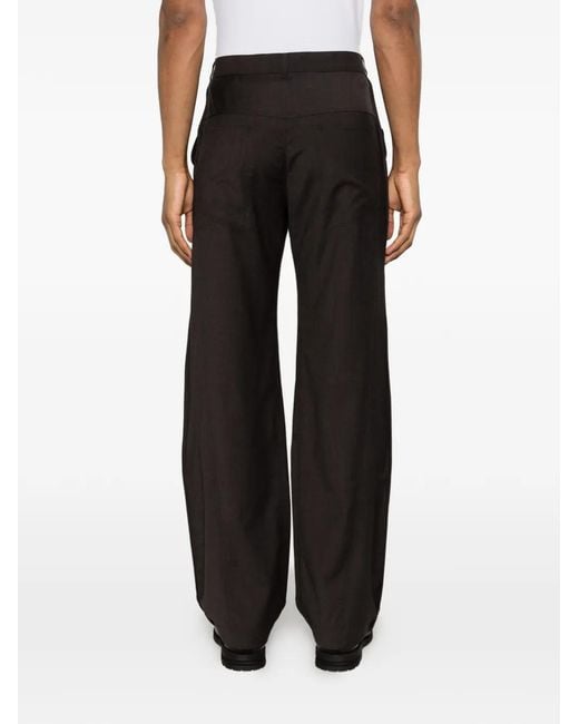 パンツ KIKO KOSTADINOV 26SS KOMLO TROUSER メンズ Kiko Kostadinov Komlo ジップ パンツ ブラック | Lyst