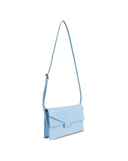 Tom Ford Blue Aube Shoulder Bag