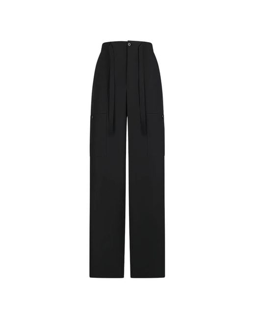 Jil Sander Black Cargo Pants