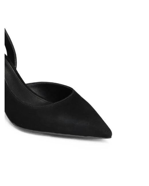 Michael Kors Black Slingback Pointed-Toe Pumps