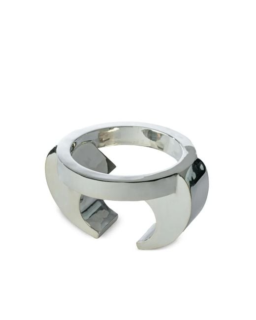 Parts Of 4 Metallic Crescent Bracelet