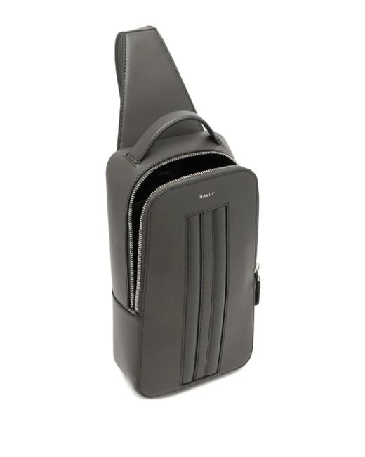 Bally Gray Mythos Top-Handle Backpack for men