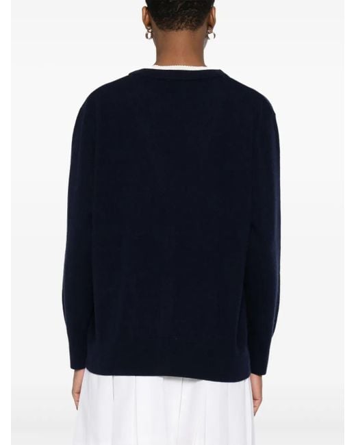 Sandro Blue Cashmere Cardigan