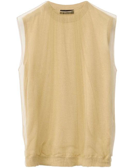 Fabiana Filippi Natural Gathered Top