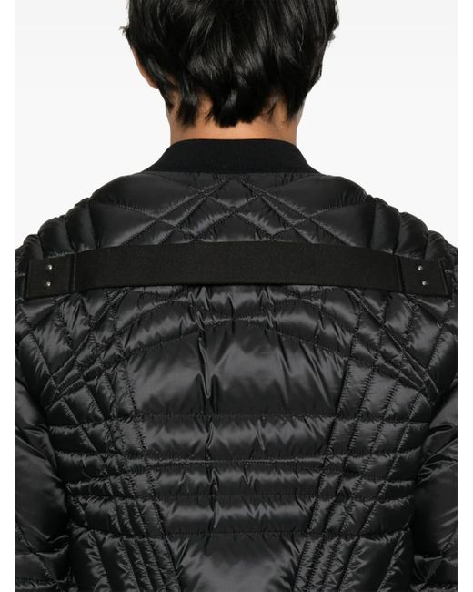 Moncler Black Megapenta Flight Down Jacket