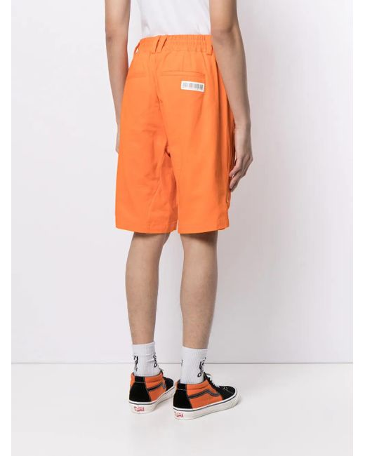 Mostly Heard Rarely Seen Orange Short Cargo Zipoff for men