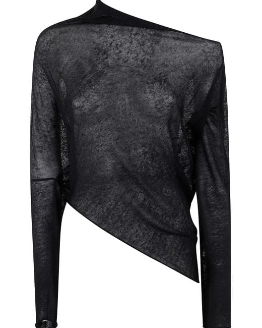 P.A.R.O.S.H. Black Babylon Top