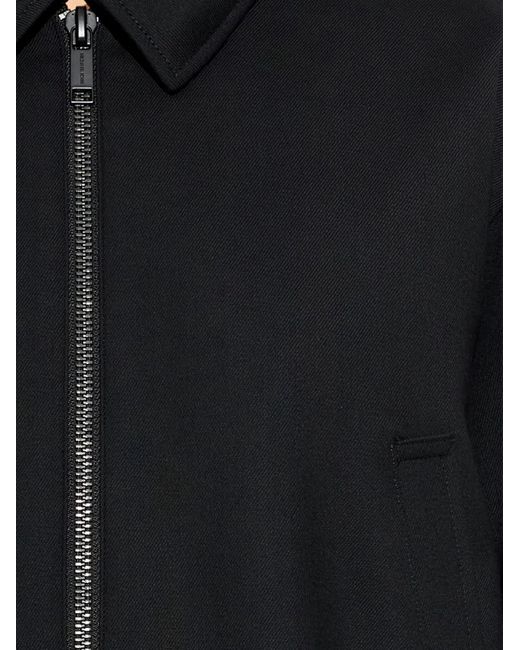 MICHAEL Michael Kors Black Zip-Up Bomber Jacket