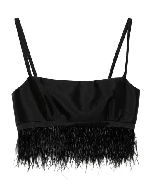 Macgraw Black Birdy Top