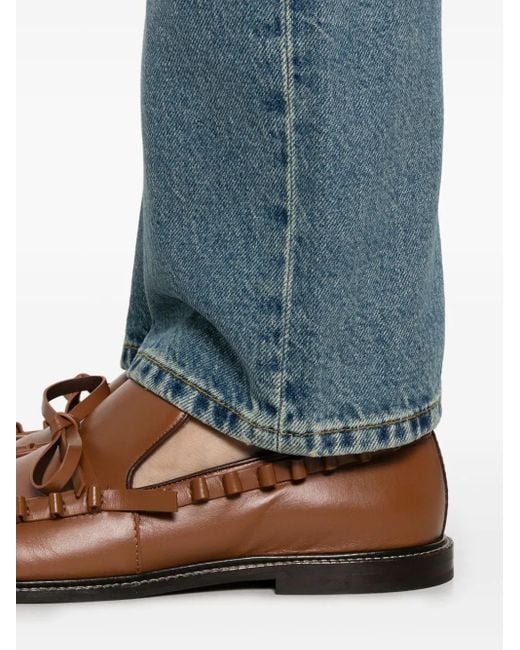 Jeans Con Applicazione Logo di Sandro in Blue da Uomo