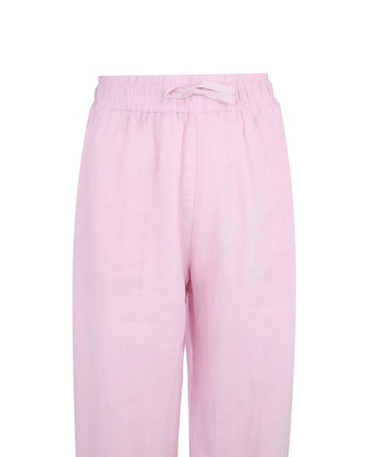 PANGAIA Pink Drawstring Trousers