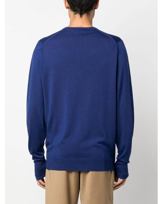 John Smedley Marcus Pullover in Blue für Herren