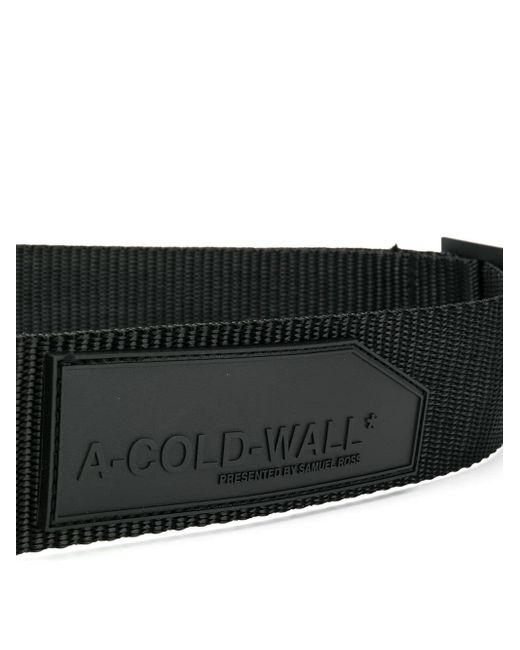 A_COLD_WALL* Logo Patch Belt in Black - Lyst