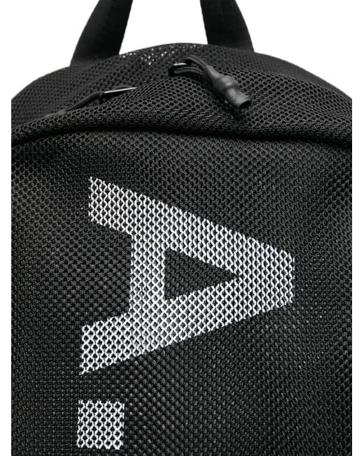 Mochila Con Logo Estampado A.P.C. de hombre de color Black