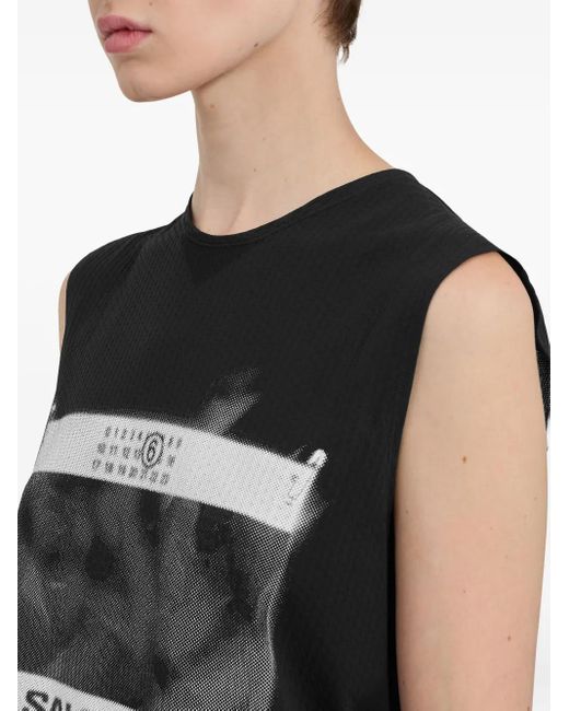 【MM6 Maison Margiela】x サロモン タンクトップ MM6 Maison Margiela MM6 Maison Margiela x Salomon Graphic