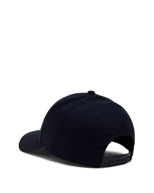 ARMANI EXCHANGE Blue Logo-Patch Cap for men
