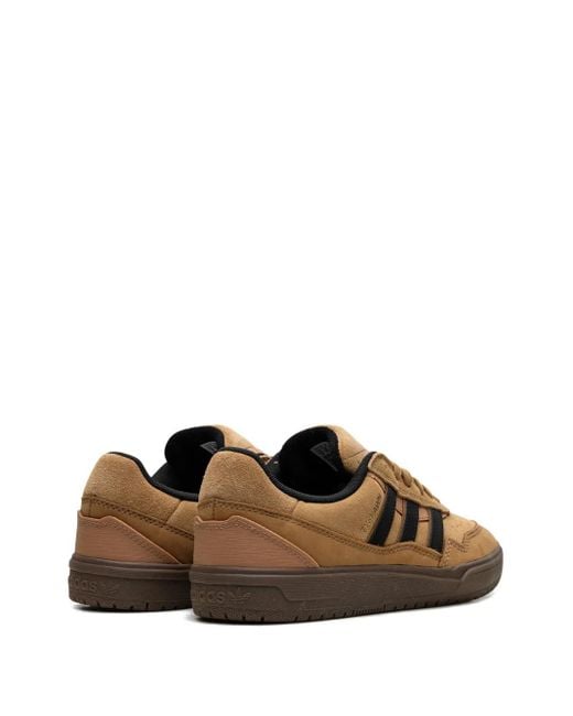 Adidas Brown Tyshawn 2 "Mesa/Core/Gum" Sneakers for men