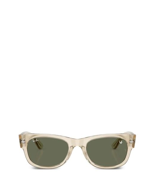 Ray-Ban Green Mega Wayfarer Ii Sunglasses